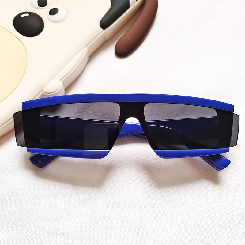Wholesale Irregular Siamese Children's PC Sunglasses